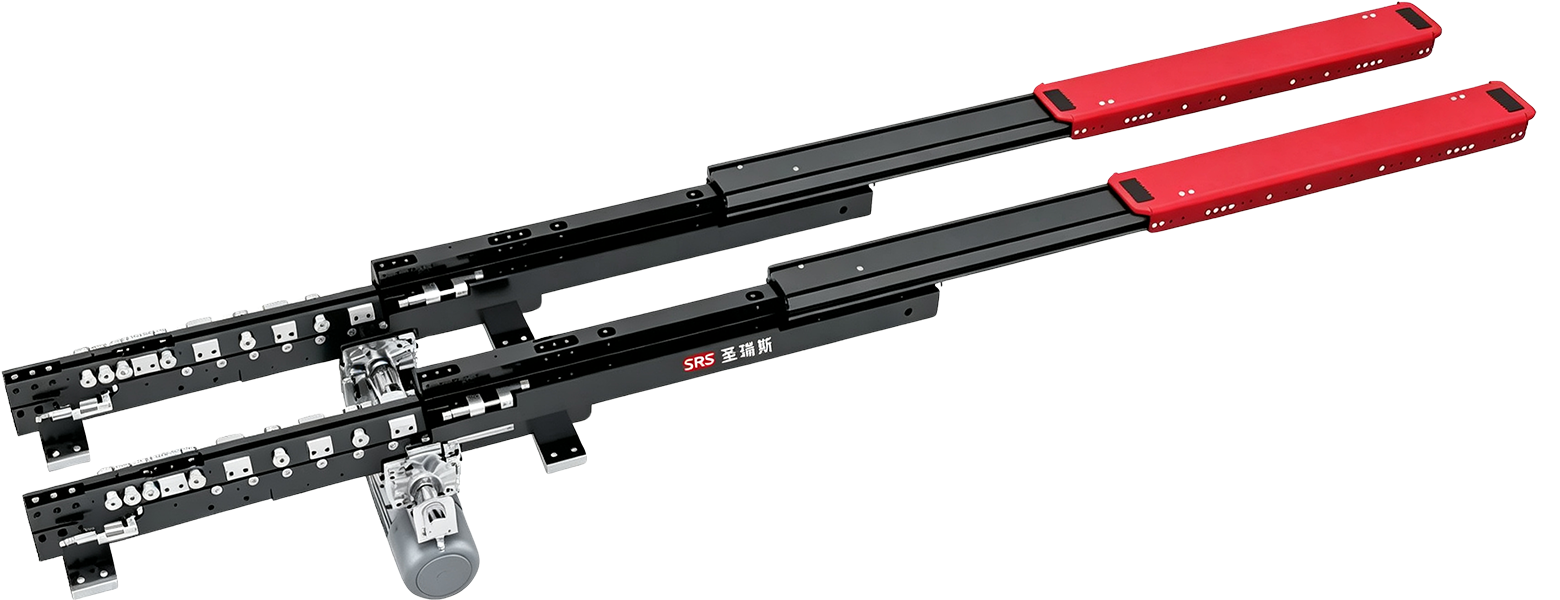 单电机双深位伸缩货叉 SS-180X70X165系列